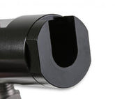 Late Model Billet Fuel Line Adapter Fits 3/8 Fuel Rail Black Anodized Aluminum (3) 1/8 Npt Ports W/ Adapters & Plugs -4 An Fuel Port NOS