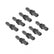 High Performance Ignition Coil Boots 2004-2008.5 Ford 3-Valve- 8-Pack Black Ford Modular 3 Valve Motor 2004-2008.5 (Replaces Black Boot Only) ACCEL