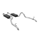 Force Ii Cat-Back Exhaust System 1987-1993 Ford Mustang Gt With 5.0L Engine Moderate Sound Flowmaster