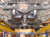 American Thunder Crossmember-Back Exhaust System Fits 1964-1972 GM A-Body With V8 Engines, 2.5 Inch Pipes Aluminized Steel Aggressive To Moderate Sound Flowmaster