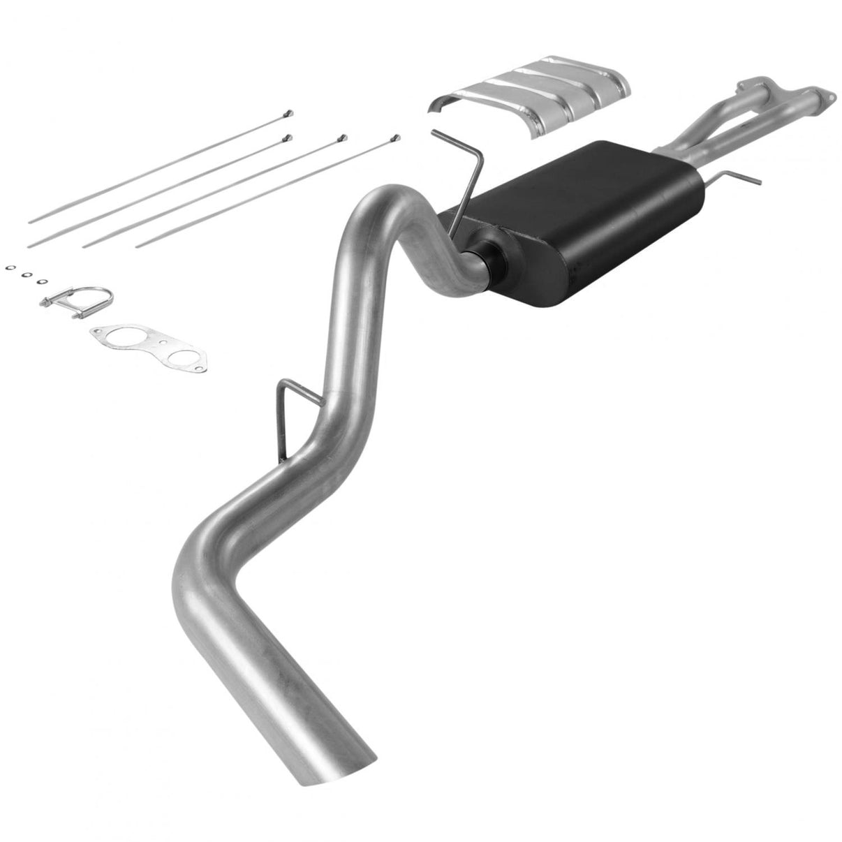 Force Ii Cat-Back Exhaust System 1996-1999 Chevrolet Tahoe/Gmc Yukon With 5.7L Engine 2 Door Models Mild Sound Flowmaster