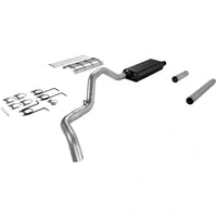 Force Ii Cat-Back Exhaust System 1987-1993 Ford F-250/F-350 Trucks With A 7.5L Engine And A 2.50-Inch Catalytic Converter Moderate Sound Flowmaster
