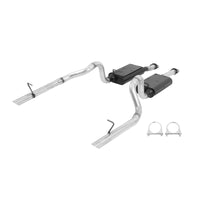 Force Ii Cat-Back Exhaust System 1986-1993 Ford Mustang Lx With 5.0L Engine And 1986 Gt With 5.0L Engine Moderate Sound Flowmaster