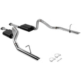American Thunder Cat-Back Exhaust System 1994-1997 Ford Mustang Gt And Cobra With 4.6L Or 5.0L Engine Aggressive Sound Flowmaster