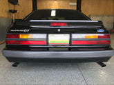 American Thunder Cat-Back Exhaust System 1987-1993 Ford Mustang Lx With 5.0L Engine Fits Coupes And Convertibles. Also Fits 1986 Mustang Gt With 5.0L Aggressive Sound Flowmaster
