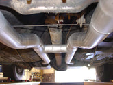 American Thunder Crossmember-Back Exhaust System Fits 1967-1970 Ford Mustang With V8 Engine And Headers. Aluminized Steel Aggressive To Moderate Sound Flowmaster