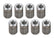 Weld-In Nitrous Nozzle Fitting 8-Pack Of Aluminum Weld-In Nitrous Nozzle Fittings 1/16 Npt NOS