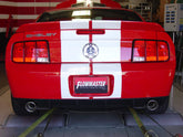 Force Ii Axle-Back Exhaust System 2005-2010 Ford Mustang Gt, Gt500 & California Special With 4.6L Or 5.4L Engine Moderate Sound Flowmaster