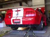 Force Ii Axle-Back Exhaust System 2005-2010 Ford Mustang Gt, Gt500 & California Special With 4.6L Or 5.4L Engine Moderate Sound Flowmaster