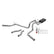 American Thunder Cat-Back Exhaust System 2002-2005 Dodge Ram 1500 With 4.7L, 5.9L Engine Fits 2/4 Wheel Drive, All Wheelbases Aggressive To Moderate Sound Flowmaster