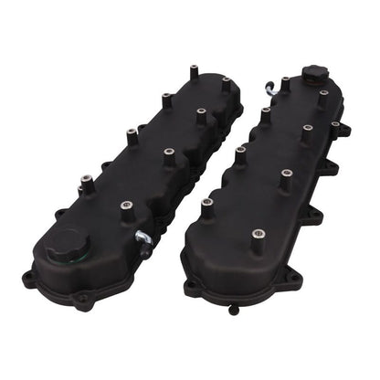 Tall LT OE Style Valve Covers with Coil Mounts, Black | TSP-LTCSTVC-BLK
