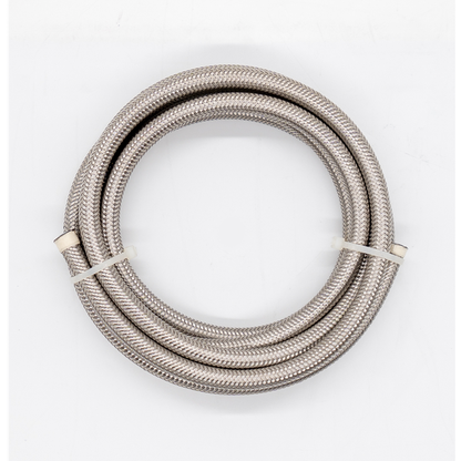 12AN Stainless Steel Braided PTFE Lined Hose, 10 ft | TSP-12003