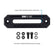 Borne Off-Road 10K Winch - Red Synthetic Rope