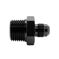 3/8" NPT to 4AN Flare Straight Adapter Fitting | TSP-4033