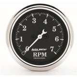 AutoMeter Traditional incandescent lighting illuminates around the perimeter of the dial 1797