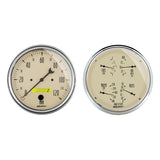 AutoMeter Traditional incandescent lighting illuminates around the perimeter of the dial 1803