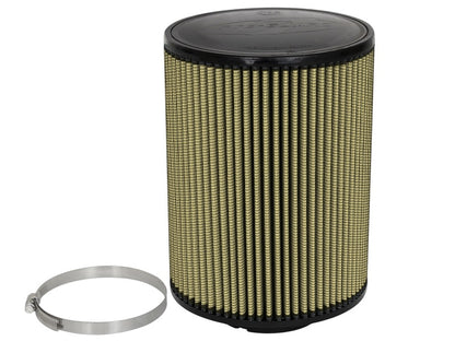 aFe Power MagnumFLOW Pro GUARD 7 Air Filter 4in Flange x 8-1/2in Base x 8-1/2in Top x 11in Height | 72-90058