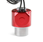 Fuel Solenoid Red Pro Race Fuel Solenoid W/ Bottom Exit NOS