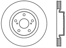 Load image into Gallery viewer, Stoptech 07 Lexus ES350 / 09 Pontiac Vibe / 09 Toyota Matrix Front CRYO-STOP Brake Rotor