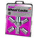 McGard Wheel Lock Nut Set - 5pk. (Cone Seat) 1/2-20 / 3/4 &13/16 Dual Hex / 1.46in. Length - Chrome