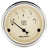 AutoMeter Traditional incandescent lighting illuminates around the perimeter of the dial 1817