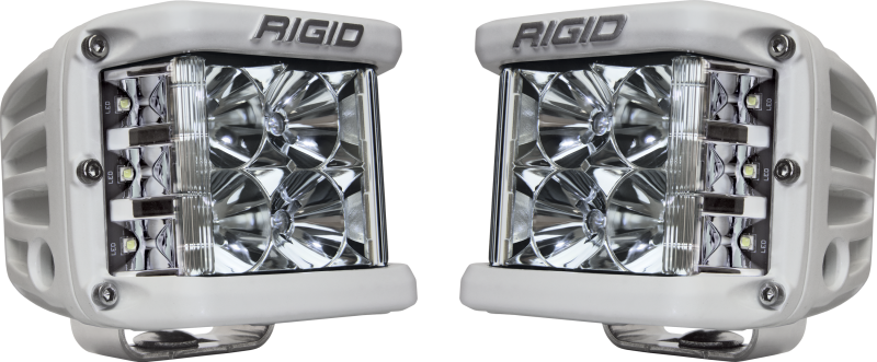 Rigid Industries D-SS - Flood - Set of 2 - White Housing