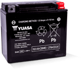 Yuasa YTX20L Maintenance Free AGM 12-Volt Battery