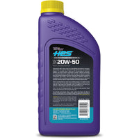 Royal Purple HPS Synthetic High Performance Street 20W50 Motor Oil - 1 Quart
