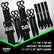 Rhino USA Heavy Duty Ratchet Tie-Down 4-Pack Black 1.6In X 15Ft