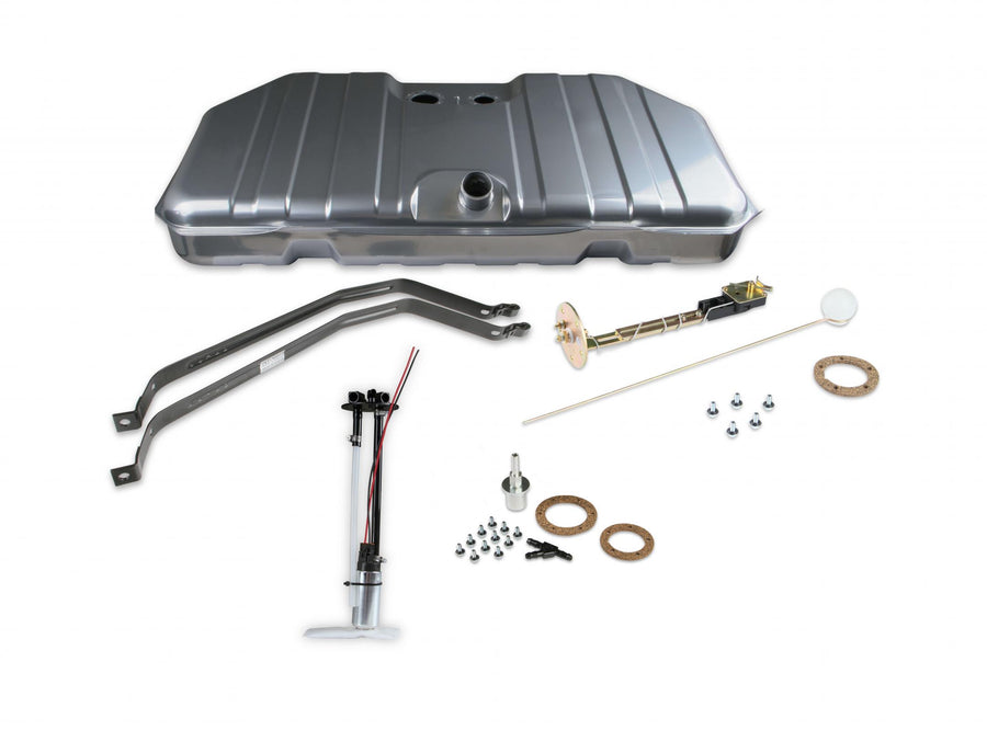 Fuel Tank System 255 LPH 1967-1968 Chevy Camaro / Firebird With Notched Front Corners Sniper EFI