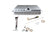 Fuel Tank System 255 LPH 1969-1970 Ford Mustang / Mercury Cougar Coated Tank EFI Gasoline Sniper EFI