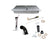 Fuel Tank System 255 LPH 1960-1965 Ford Falcon 1960-1963 Mercury Comet Coated Tank EFI Gasoline Sniper EFI