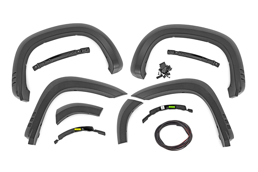 SF1 Fender Flares | GBA Black | Chevy Silverado 1500 2WD/4WD (2019-2026)