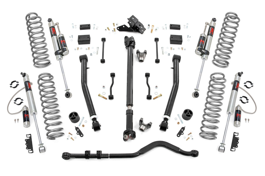3.5 Inch Lift Kit | Adj Lower | FR D/S | M1R | Jeep Wrangler Unlimited (24-26)