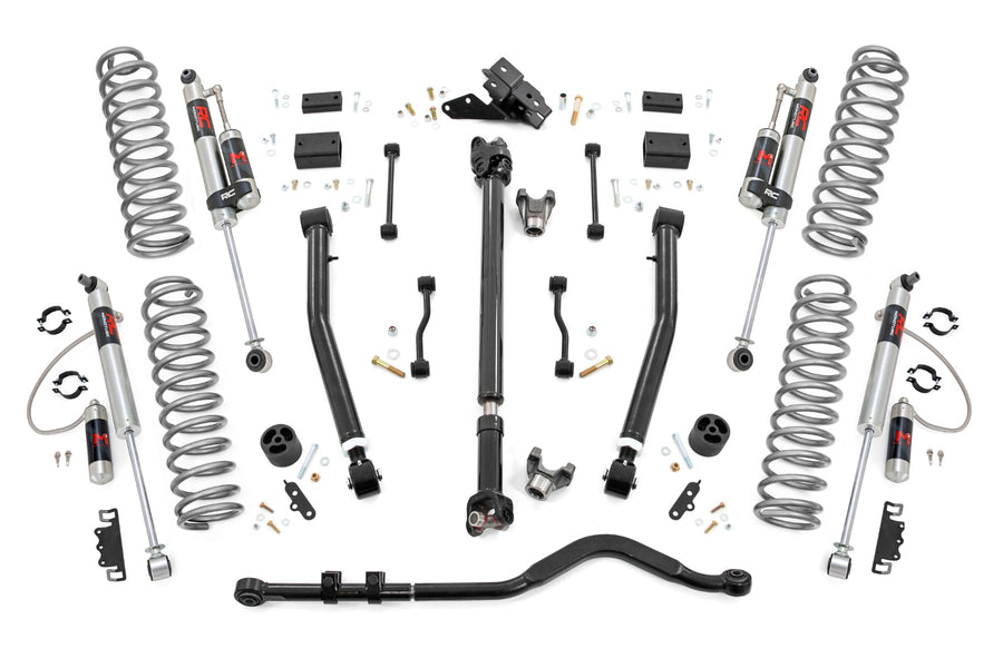 3.5 Inch Lift Kit | Adj Lower | FR D/S | M1R | Jeep Wrangler JL 4WD (24-26)