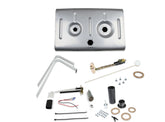 Universal Fuel Tank System 400 LPH Universal Steel EFI Gas Tank Kit With 73-10 Ohm Ford Sender Sniper EFI