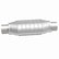 MagnaFlow Conv Univ 2.5in Inlet/Outlet Center/Center Oval 12in Body L x 6.5in W x 16in Overall L