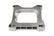 Carb Adapter Open Center Adapts 4-barrel Square Flange carburetors to spreadbore intake manifolds Mr Gasket