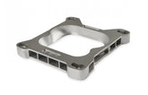 Carb Adapter Open Center Adapts 4-barrel Square Flange carburetors to spreadbore intake manifolds Mr Gasket