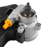Power Steering Pump Assembly Power Steering Pump Assembly, Aluminum Saginaw (TC) with Bearing Supported Shaft and Integrated Reservoir Holley