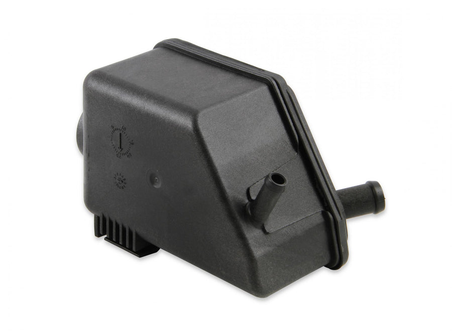 P/S Reservoir Kit for LS Brackets Kit Includes Everything Needed to Add a Power Steering Fluid Reservoir to Any of Holley's Driver's Side LS Accessory Drive Brackets Holley