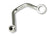 Power Steering Hardline for Saginaw Type II Pumps Fits Gen III Hemi Engines Steel with Nickel Plating Use W/ Pump 198-104 or Pump Kit 97-382 Holley