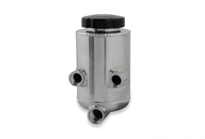 Power Steering Remote Reservoir Polished Aluminum Universal Polished Aluminum for Custom & Racing Applications Holley