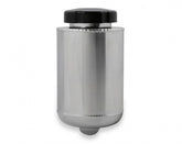 Power Steering Remote Reservoir Polished Aluminum Universal Polished Aluminum for Custom & Racing Applications Holley