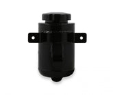 Power Steering Remote Reservoir Black Aluminum with Bracket Universal Black Aluminum with Mounting Bracket for Panel Mounting to the Firewall or Inner Fender Holley