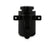 Power Steering Remote Reservoir Black Aluminum with Bracket Universal Black Aluminum with Mounting Bracket for Panel Mounting to the Firewall or Inner Fender Holley