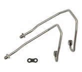 Power Steering Hardline Kit 1967-1976 Mopar A-Body with Borgeson Power Steering Box & BH23104 Headers Holley