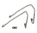 Power Steering Hardline Kit 1967-1976 Mopar A-Body with Borgeson Power Steering Box & BH23104 Headers Holley