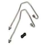 Power Steering Hardline Kit 1967-1976 Mopar A-Body with Borgeson Power Steering Box & BH23104 Headers Holley