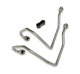 Power Steering Hardline Kit 1967-1976 Mopar A-Body with Borgeson Power Steering Box & BH23104 Headers Holley